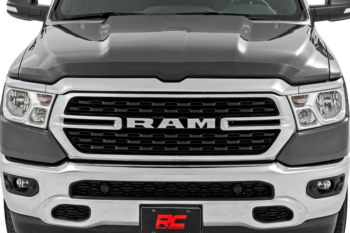 Ram 1500 Hood Protector - Rough Country - Heavy-Duty - '19-'26